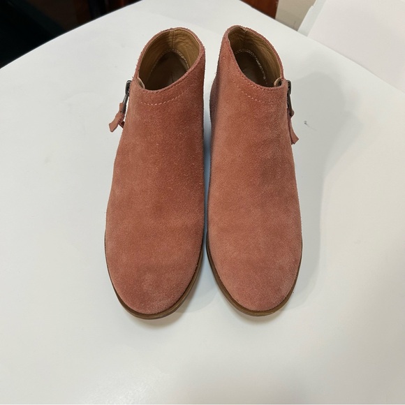 Lucky Brand Brielley 2 Suede Ankle Boots - Picture 5 of 14